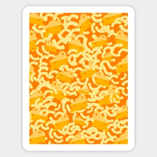 MAC And Cheese - Macaroni And Cheese Art Sticker